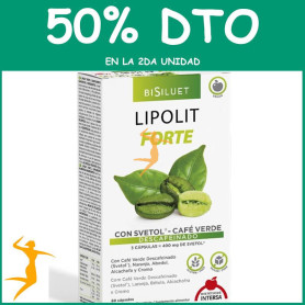 LIPOLIT FORTE 60 CÁPSULAS INTERSA OFERTA Segunda unidad al 50%