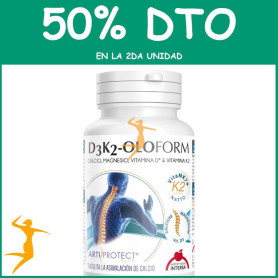 D3K-OLOFORM 180 CÁPSULAS INTERSA OFERTA Segunda unidad al 50%