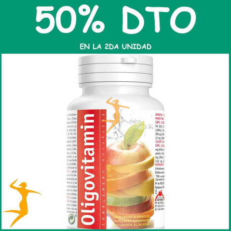 OLIGOVITAMIN 60 CÁPSULAS INTERSA OFERTA Segunda unidad al 50%