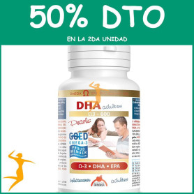 DHA ADULTOS 90 PERLAS INTERSA OFERTA Segunda unidad al 50%