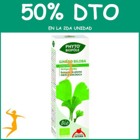 PHYTO-BIOPOLE GINKGO BILOBA BIO 50Ml. INTERSA OFERTA Segunda unidad al 50%