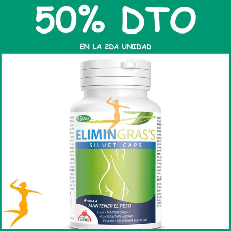 ELIMIN GRASS 60 CÁPSULAS INTERSA OFERTA Segunda unidad al 50%