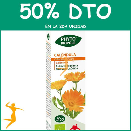 PHYTO-BIOPOLE CALÉNDULA BIO 50Ml. INTERSA OFERTA Segunda unidad al 50%