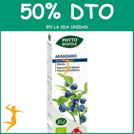 PHYTO-BIOPOLE ARÁNDANO BIO 50Ml. INTERSA OFERTA Segunda unidad al 50%