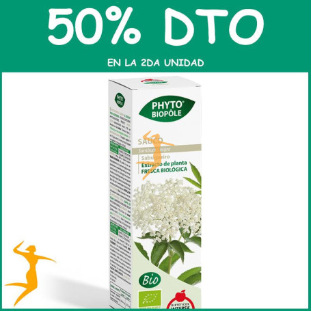 PHYTO-BIOPOLE SAUCO BIO 50Ml. INTERSA OFERTA Segunda unidad al 50%