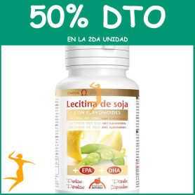 LECITINA DE SOJA CON BIOFLAVONOIDES 90 CÁPSULAS INTERSA OFERTA Segunda unidad al 50%