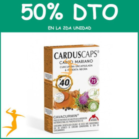 CARDUS CAPS 60 CÁPSULAS INTERSA OFERTA Segunda unidad al 50%