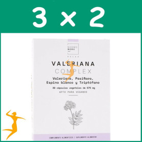 Pack 3x2 VALERIANA COMPLEX 30 CáPSULAS HERBORA
