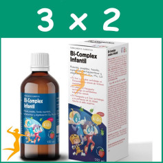 Pack 3x2 BI COMPLEX INFANTIL 250Ml. HERBORA