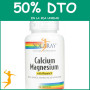 CALCIUM AND MAGNESIUM 90 CÁPSULAS VEGETALES SOLARAY Segunda unidad al 50%