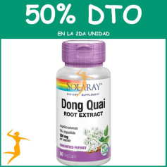 DONG QUAI 60 CÁPSULAS SOLARAY Segunda unidad al 50%