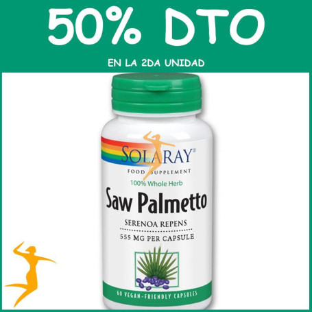 SAW PALMETTO 60 PERLAS SOLARAY Segunda unidad al 50%