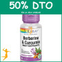 BERBERINE & CURCUMIN 600Mg. 60 CÁPSULAS VEGETALES SOLARAY Segunda unidad al 50%