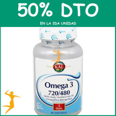 OMEGA 3 720/480 60 PERLAS KAL Segunda unidad al 50%