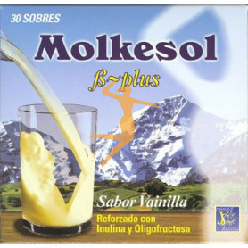 MOLKESOL 30 SOBRES VAINILLA YNSADIET