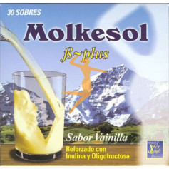 MOLKESOL 30 SOBRES VAINILLA YNSADIET