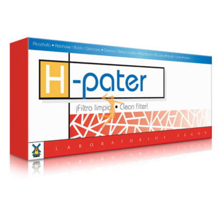 H-PATER 20 VIALES DE 10Ml. TEGOR