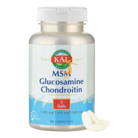 GLUCOSAMINE/CHONDROITIN/MSM 90 COMPRIMIDOS KAL