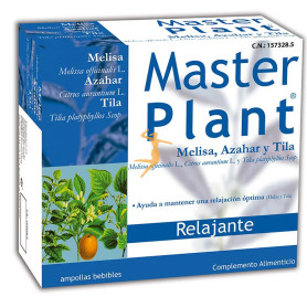 MASTER PLANT MELISA ,TILA Y AZAHAR 10 AMPOLLAS PHARMA OTC
