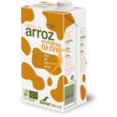 BEBIDA DE ARROZ INTEGRAL ECOLÓGICA 1L SORIA NATURAL