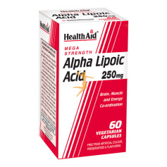 ÁCIDO ALFA LIPOICO 250Mg. HEALTH AID