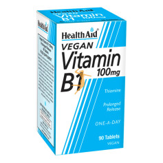 VITAMINA B1 100Mg. 90 COMPRIMIDOS HEALTH AID