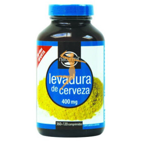 LEVADURA DE CERVEZA 400Mg. 360+120 COMPRIMIDOS NATURMIL