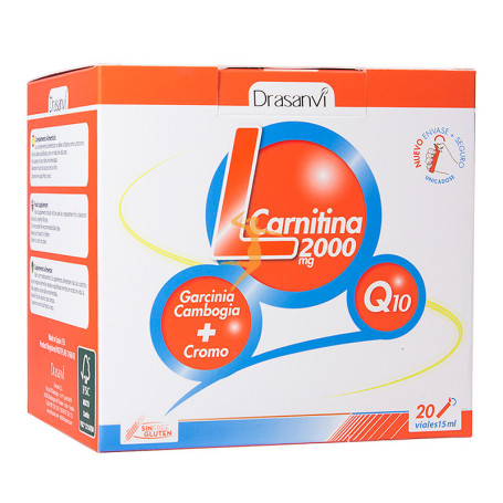 L-CARNITINA 20 VIALES 2000Mg. DRASANVI