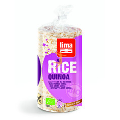 TORTITAS DE ARROZ Y QUINUA BIO 100Gr. LIMA