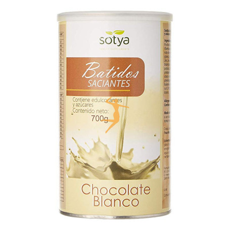 BATIDO SACIANTE POLVO SABOR CHOCOLATE BLANCO 700Gr. SOTYA