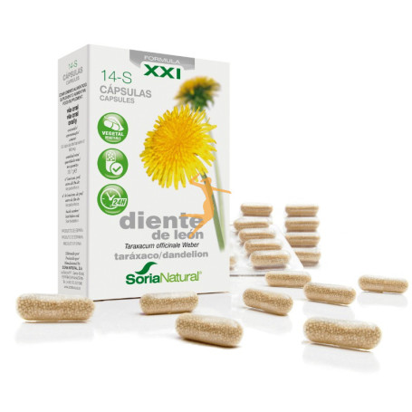 DIENTE DE LEÓN FORMULA XXI 30 CÁPSULAS SORIA NATURAL