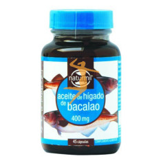 ACEITE DE HÍGADO DE BACALAO 400Mg. 45 PERLAS NATURMIL