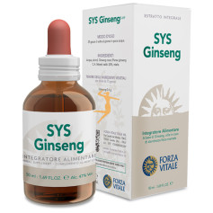SYS GINSENG ROSSO 50Ml. FORZA VITALE