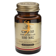 COENZIMA Q-10 100Mg. EN ACEITE 30 CÁPSULAS BLANDAS SOLGAR