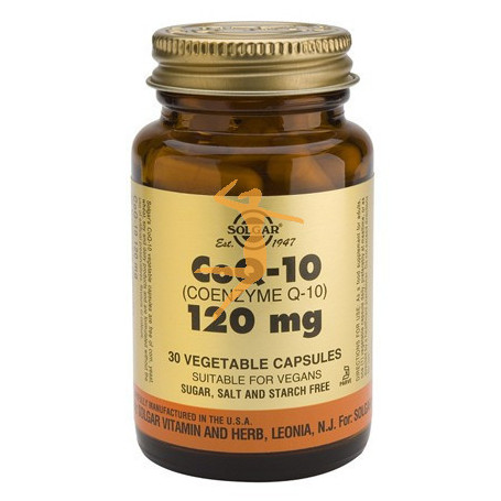 COENZIMA Q-10 120Mg. EN ACEITE 30 CÁPSULAS VEGETALES SOLGAR