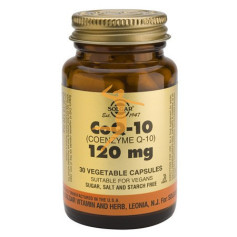 COENZIMA Q-10 120Mg. EN ACEITE 30 CÁPSULAS VEGETALES SOLGAR