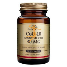 COENZIMA Q-10 30Mg. 30 CÁPSULAS BLANDAS SOLGAR