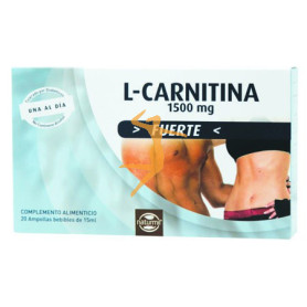 L-CARNITINA FORTE 1.500Mg. 20 AMPOLLAS NATURMIL