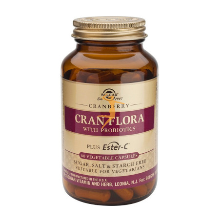 CRAN FLORA 60 CÁPSULAS VEGETALES SOLGAR