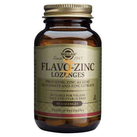 FLAVO-ZINC 50 CÁPSULAS MASTICABLES SOLGAR