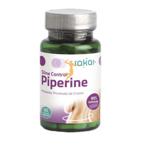 SLINE CONTROL PIPERINE 60 CÁPSULAS SAKAI