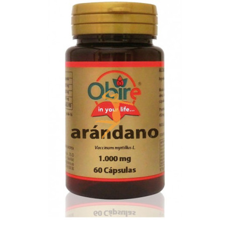 ARÁNDANO 1000Mg. 60 CÁPSULAS OBIRE