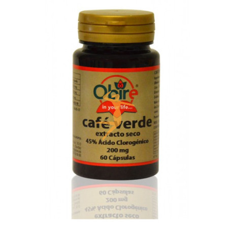 CAFÉ VERDE 200Mg. 60 CÁPSULAS OBIRE