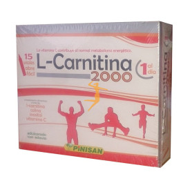 L-CARNITINA 2000 15 VIALES PINISAN