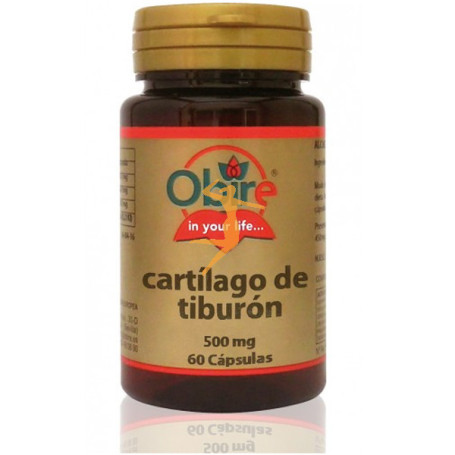 CARTÍLAGO DE TIBURÓN 500Mg. 60 CÁPSULAS OBIRE