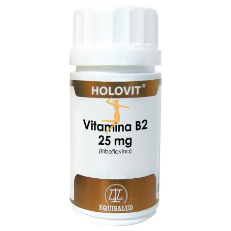 HOLOVIT VITAMINA B2 25Mg. 50 CÁPSULAS EQUISALUD