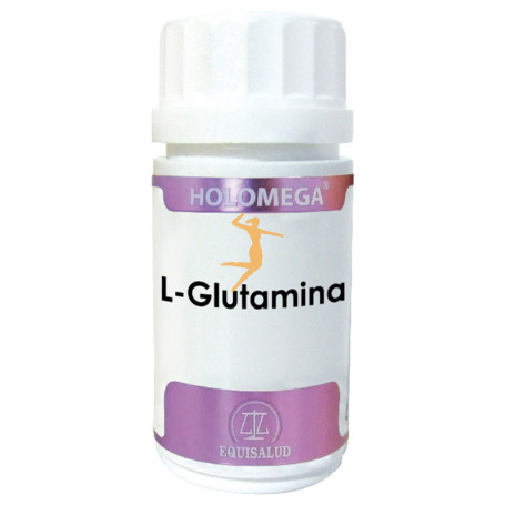 HOLOMEGA L- GLUTAMINA 50 CÁPSULAS EQUISALUD