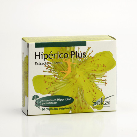 HIPERICO PLUS 60 CÁPSULAS 400Mg. SAKAI