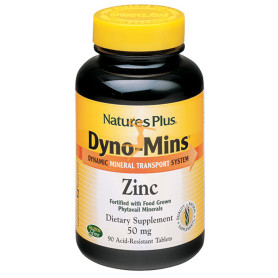 DYNO-MINS ZINC 60 COMPRIMIDOS NATURES PLUS