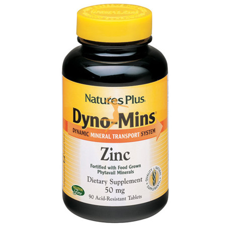 DYNO-MINS ZINC 60 COMPRIMIDOS NATURES PLUS